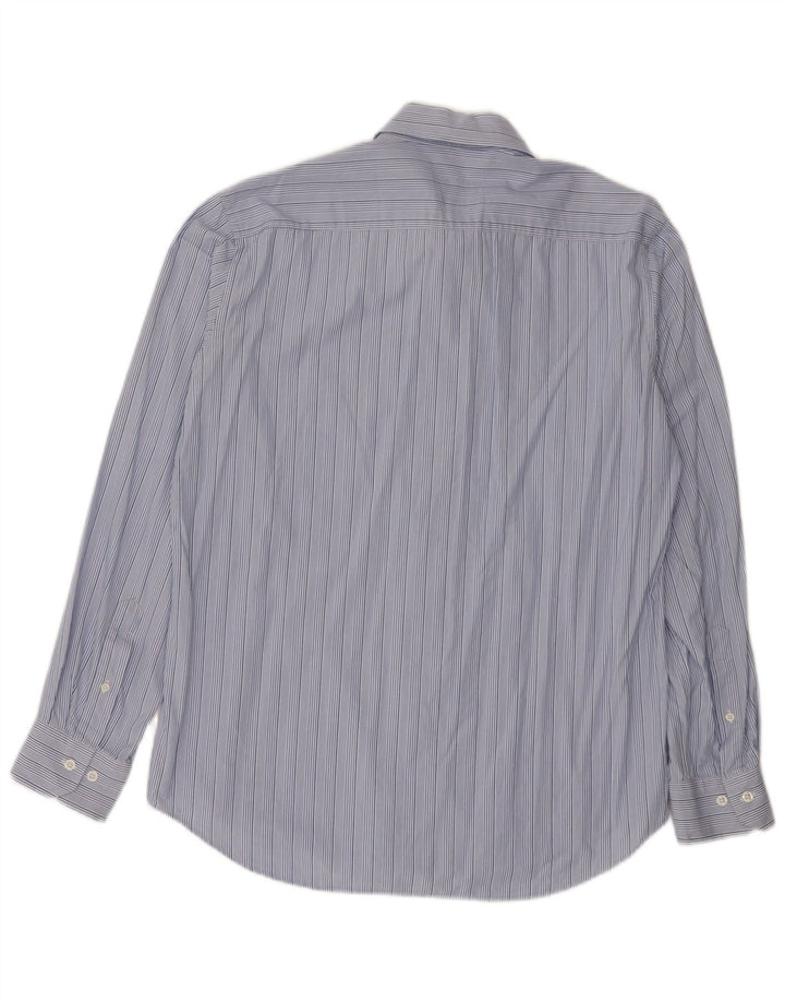 Camisa masculina Carrera grande listrada azul