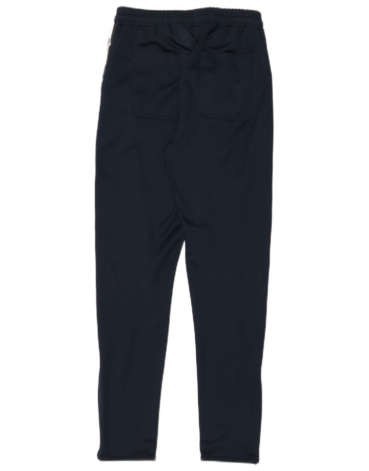 Calça de treino Ellesse masculina gráfica pequena azul marinho poliéster