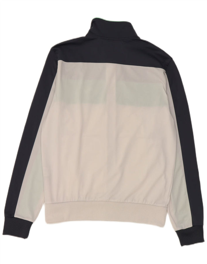 Puma Mens Tracksuit Top Jacket Médio Branco Colourblock Poliéster
