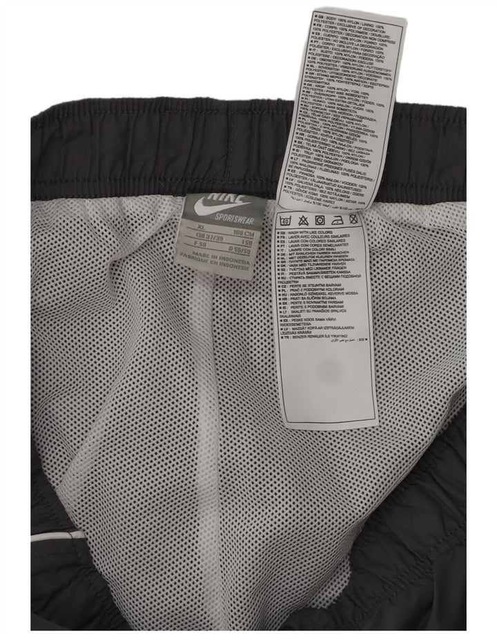 NIKE Mens Bermuda Sport Shorts XL Cinza Poliéster