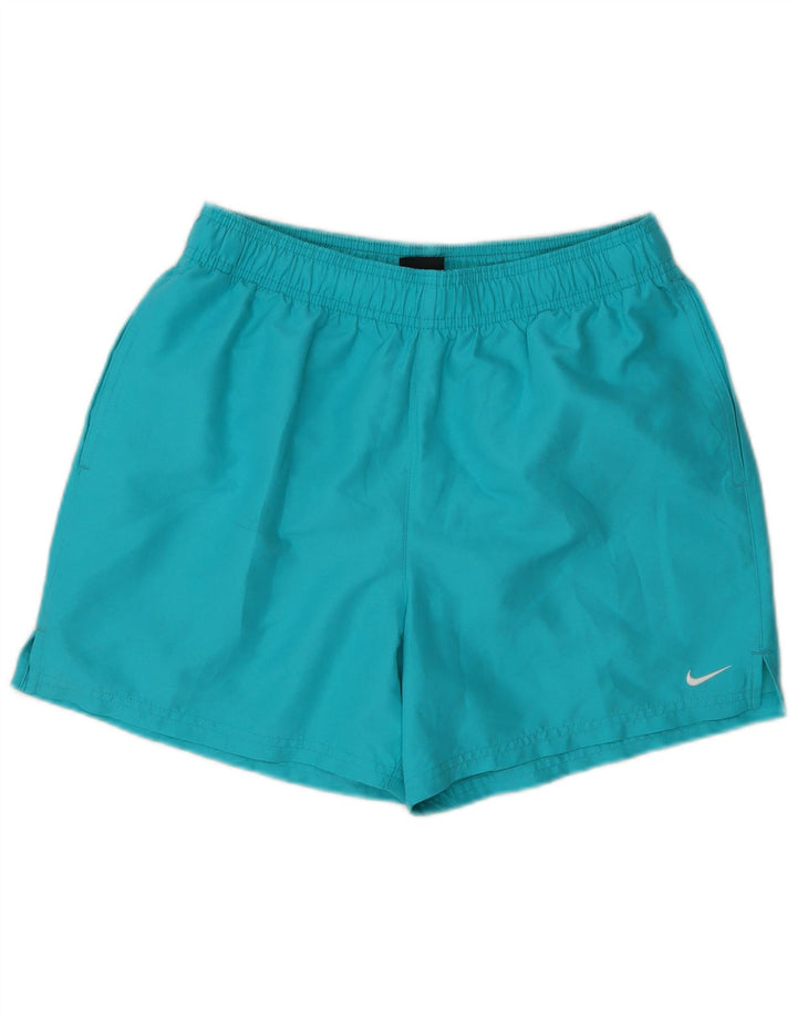 Shorts de natação masculino Nike médio turquesa