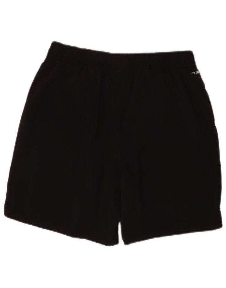 Shorts esportivos masculinos New Balance pequenos poliéster preto