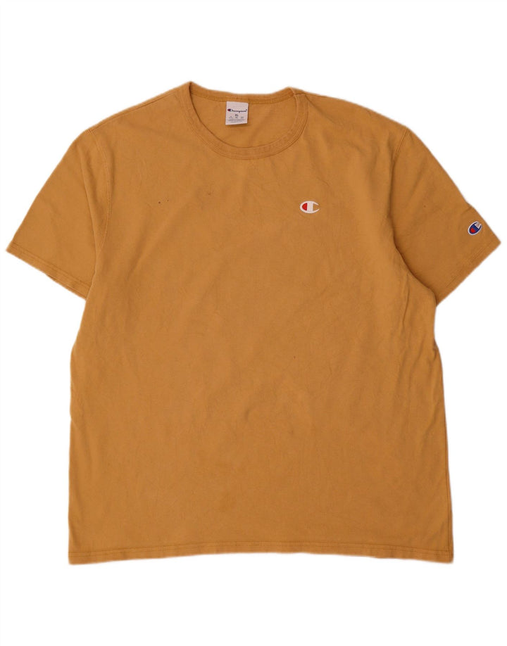 Camiseta masculina Champion XL algodão bege