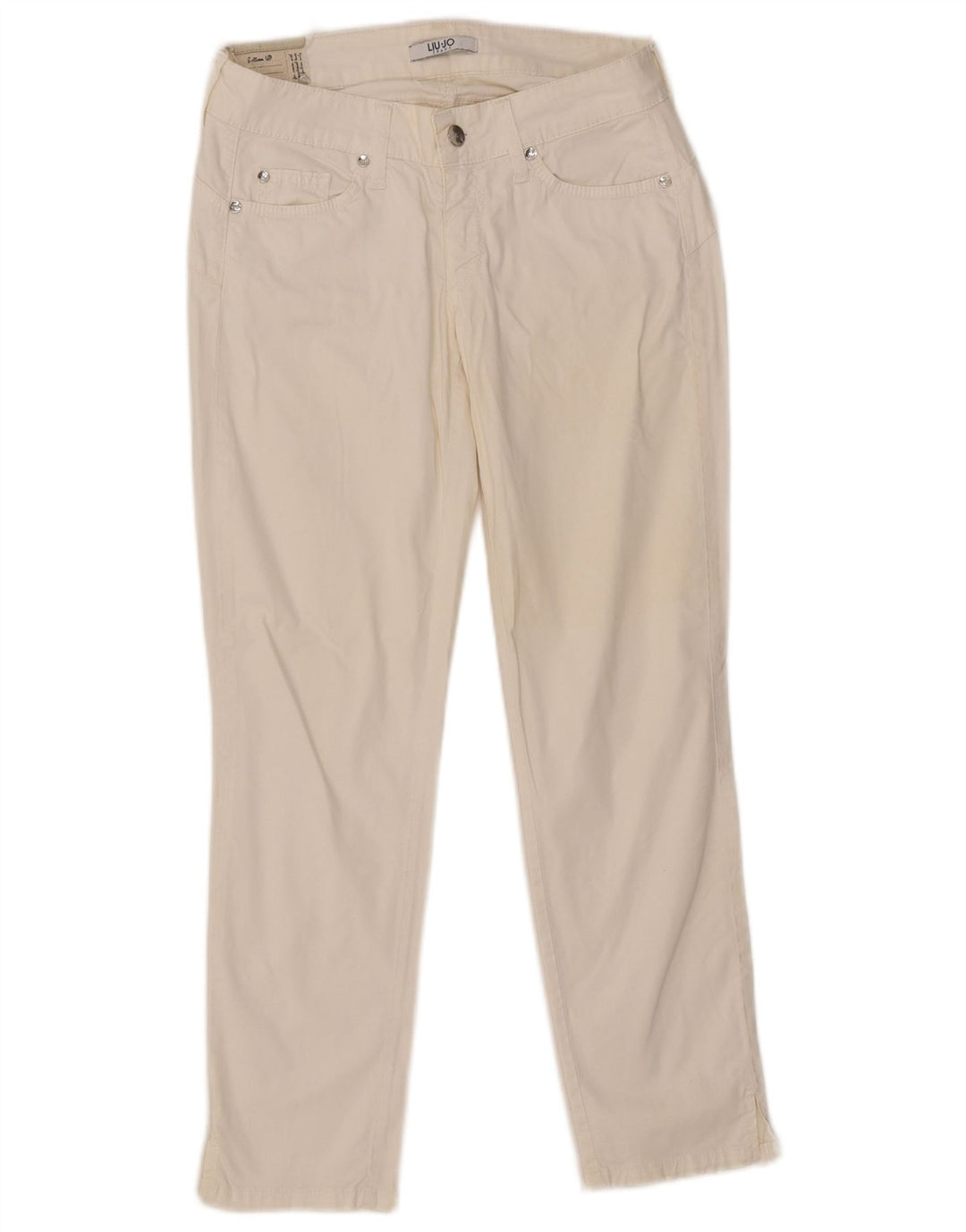 Liu Jo Jeans Slim Feminino W28 L26 Algodão Branco