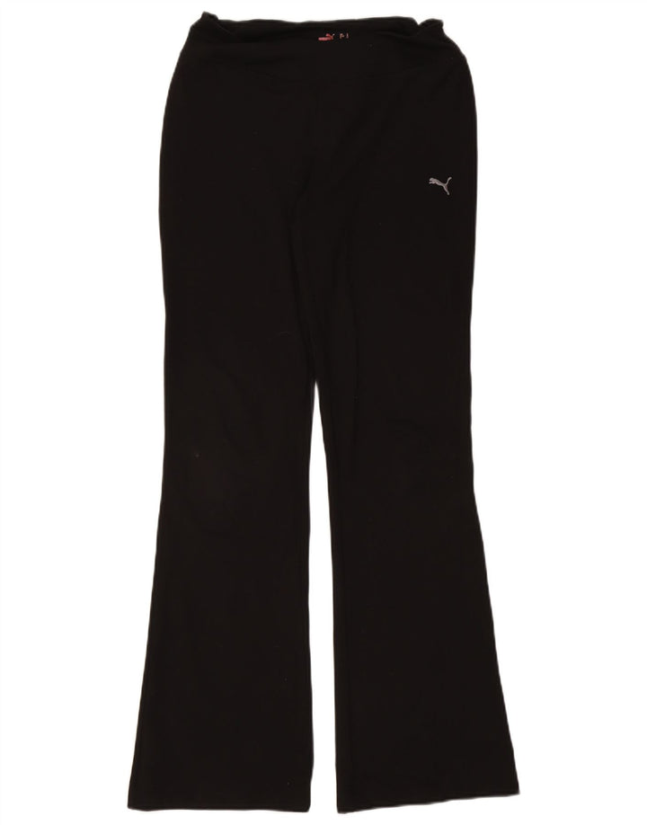 Calça de treino feminina Puma Flare UK 14 grande preta