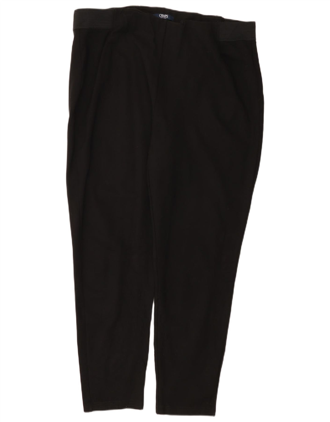 Leggings femininos Chaps UK 20 2XL viscose preta