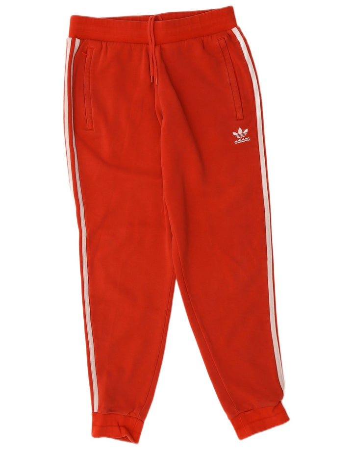 Adidas Mens Treino Calças Joggers Médio Algodão Vermelho