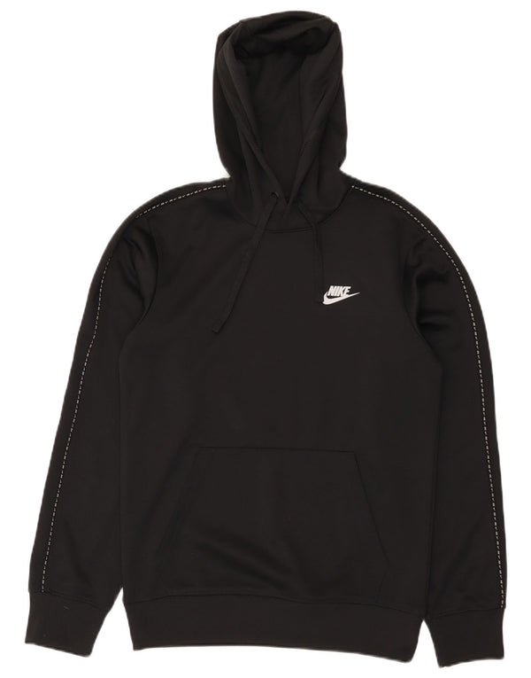 Nike Mens Hoodie Jumper XS Poliéster Preto Preto