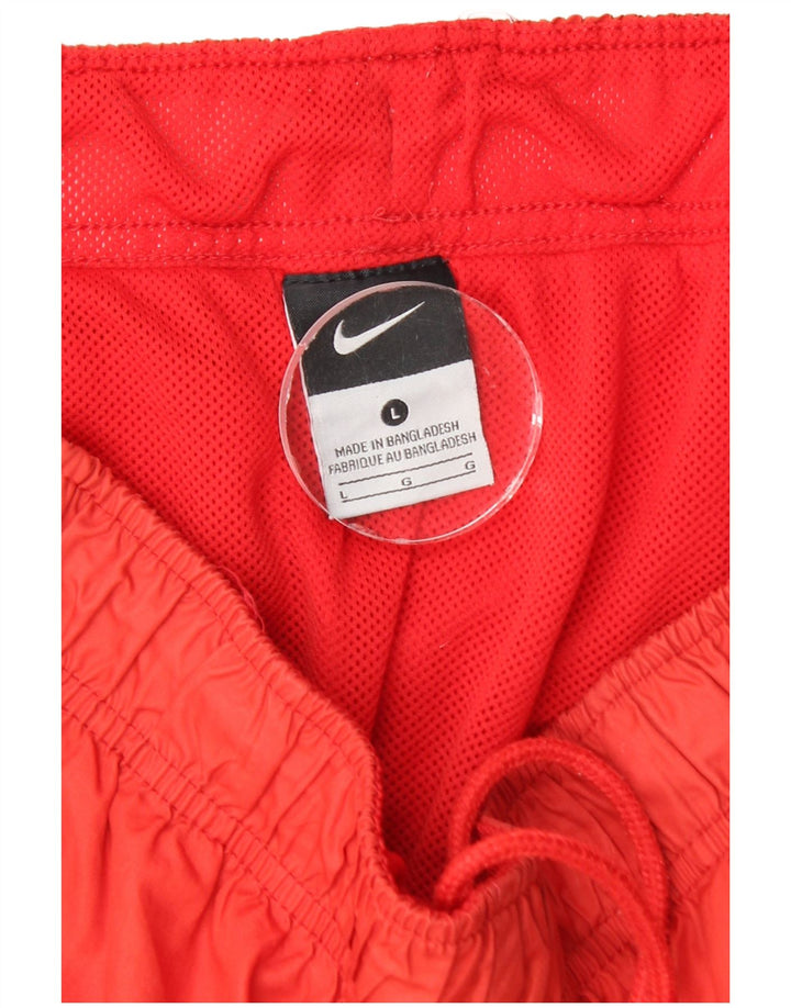 Nike Mens Sport Shorts Grande Poliéster Vermelho