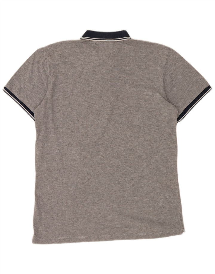 Camisa polo masculina GAS cinza médio