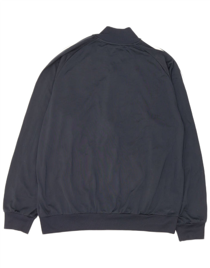 Adidas Mens Clima 365 Tracksuit Top Jacket Grande Poliéster Azul Marinho