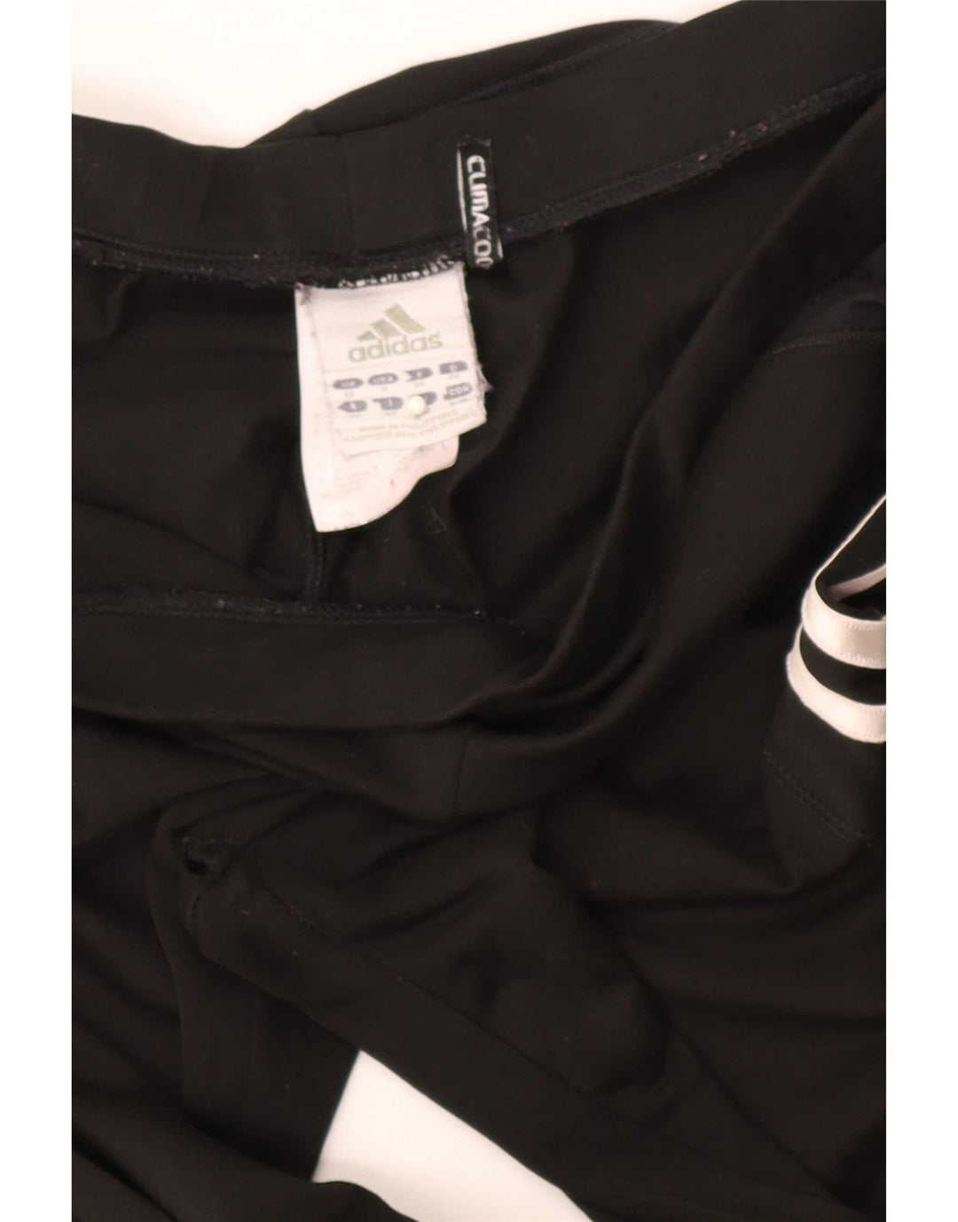 Leggings Adidas Femininas UK 10 Pequenas Poliéster Preto