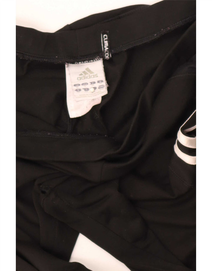 Leggings Adidas Femininas UK 10 Pequenas Poliéster Preto
