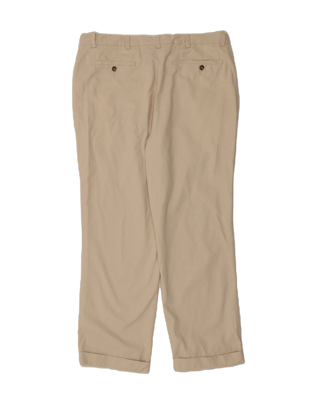NAUTICA Mens Pegged Suit Trousers W40 L30 Beige Cotton Vintage Nautica and Second-Hand Nautica from Messina Hembry 