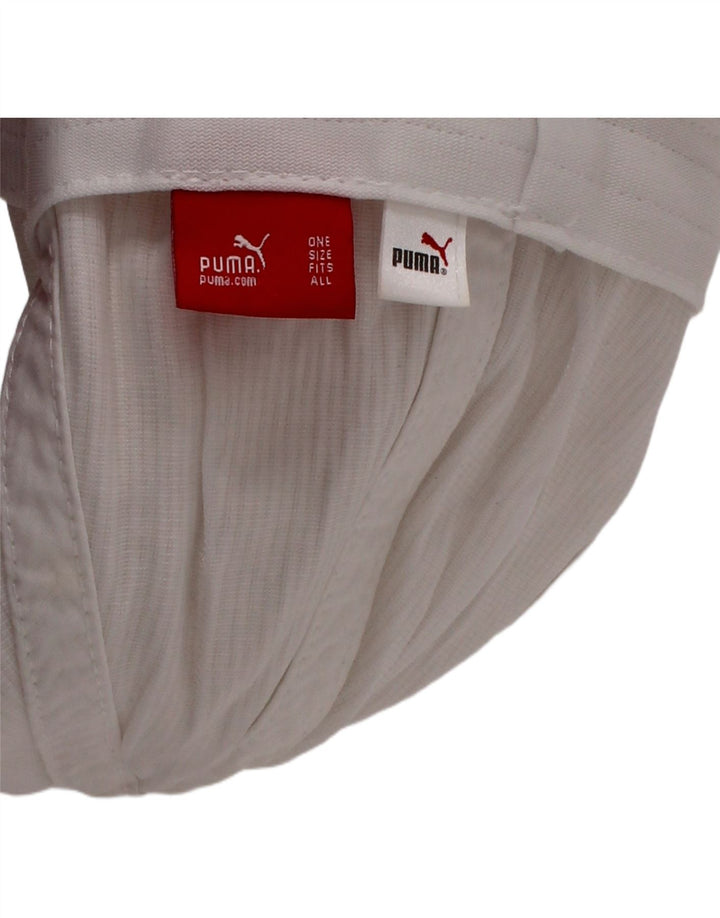 PUMA Womens Graphic Corduroy Bucket Hat One Size White