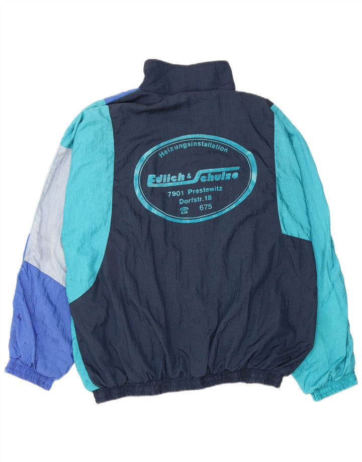 Jaqueta masculina de agasalho Killtec UK 46 2XL azul colorblock poliamida