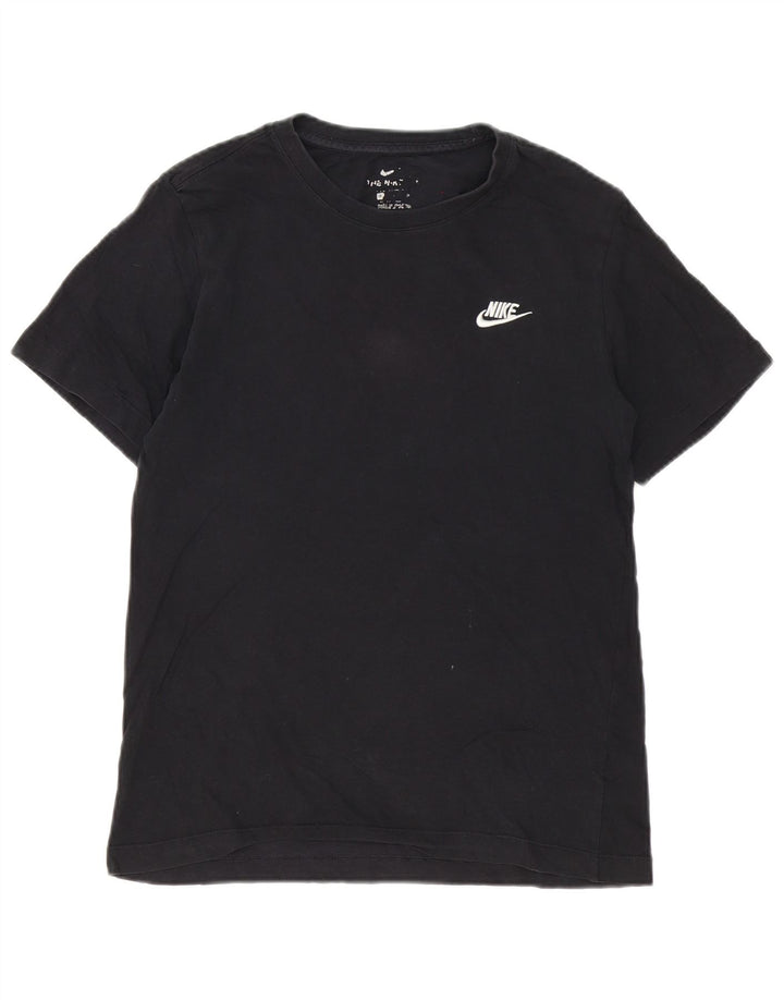Camiseta masculina Nike Top pequeno algodão preto