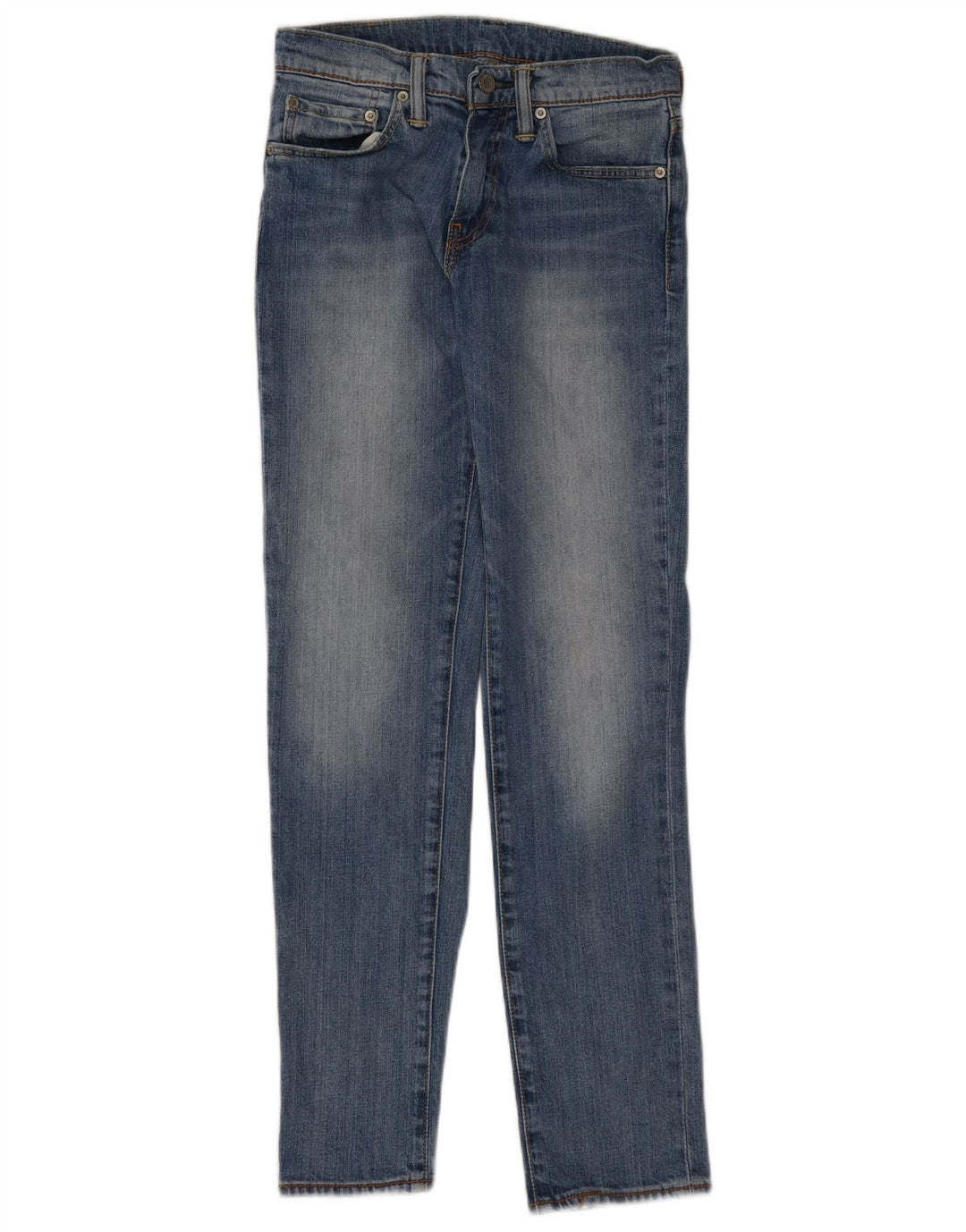 Levi's Masculino 511 Slim Jeans W28 L32 Azul Algodão