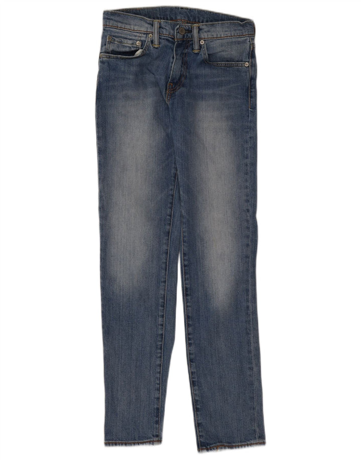 Levi's Masculino 511 Slim Jeans W28 L32 Azul Algodão