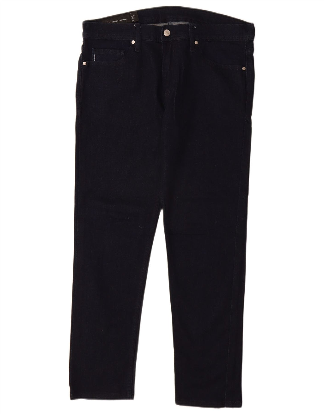 ARMANI EXCHANGE Jeans retos femininos W33 L29 azul marinho