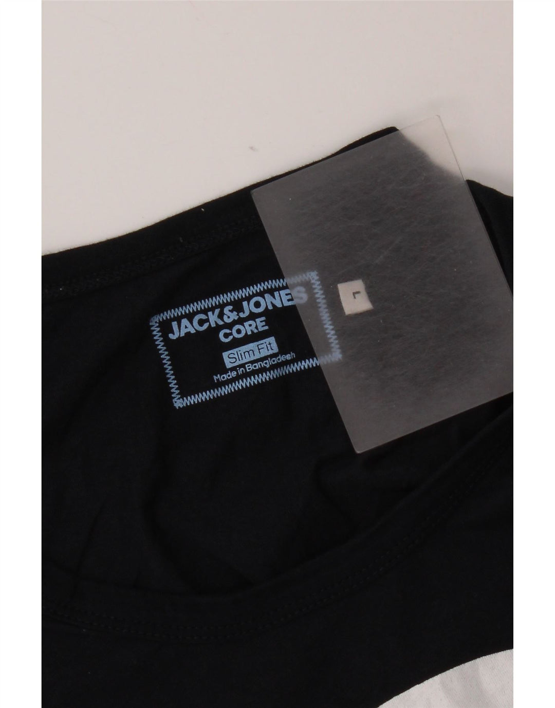 Colete masculino Jack & Jones Slim Fit gráfico grande azul marinho