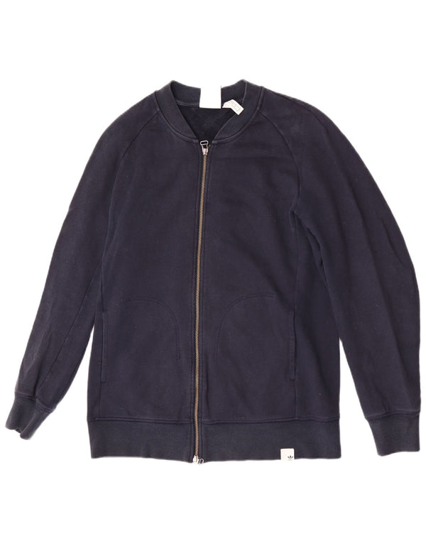 Adidas Mens Tracksuit Top Jacket Médio Azul Marinho