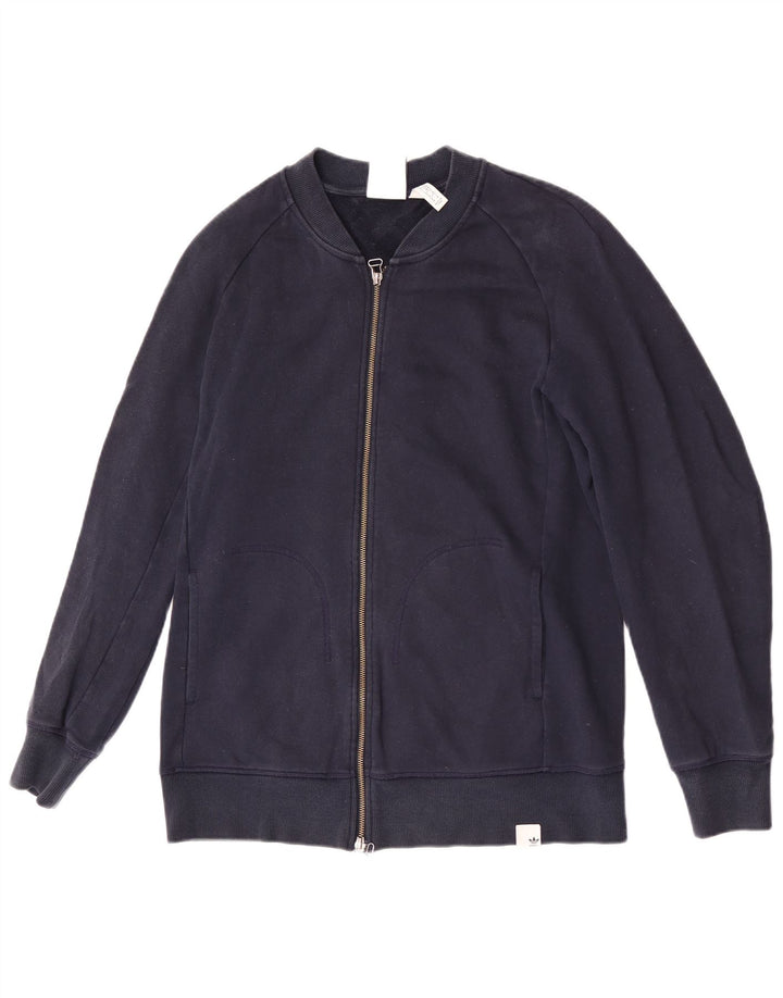 Adidas Mens Tracksuit Top Jacket Médio Azul Marinho