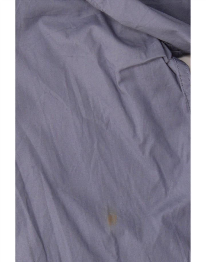 Camisa masculina JACK & JONES algodão azul médio
