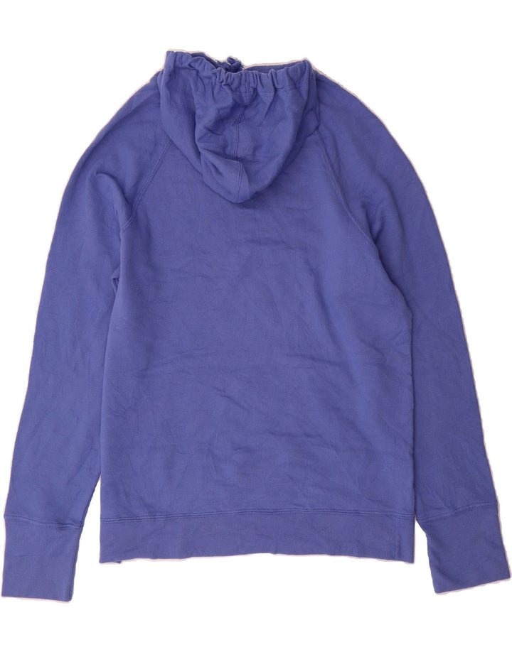 CHAMPION Womens Graphic Hoodie Jumper UK 14 Medium Purple Vintage Champion and Second-Hand Champion from Messina Hembry 