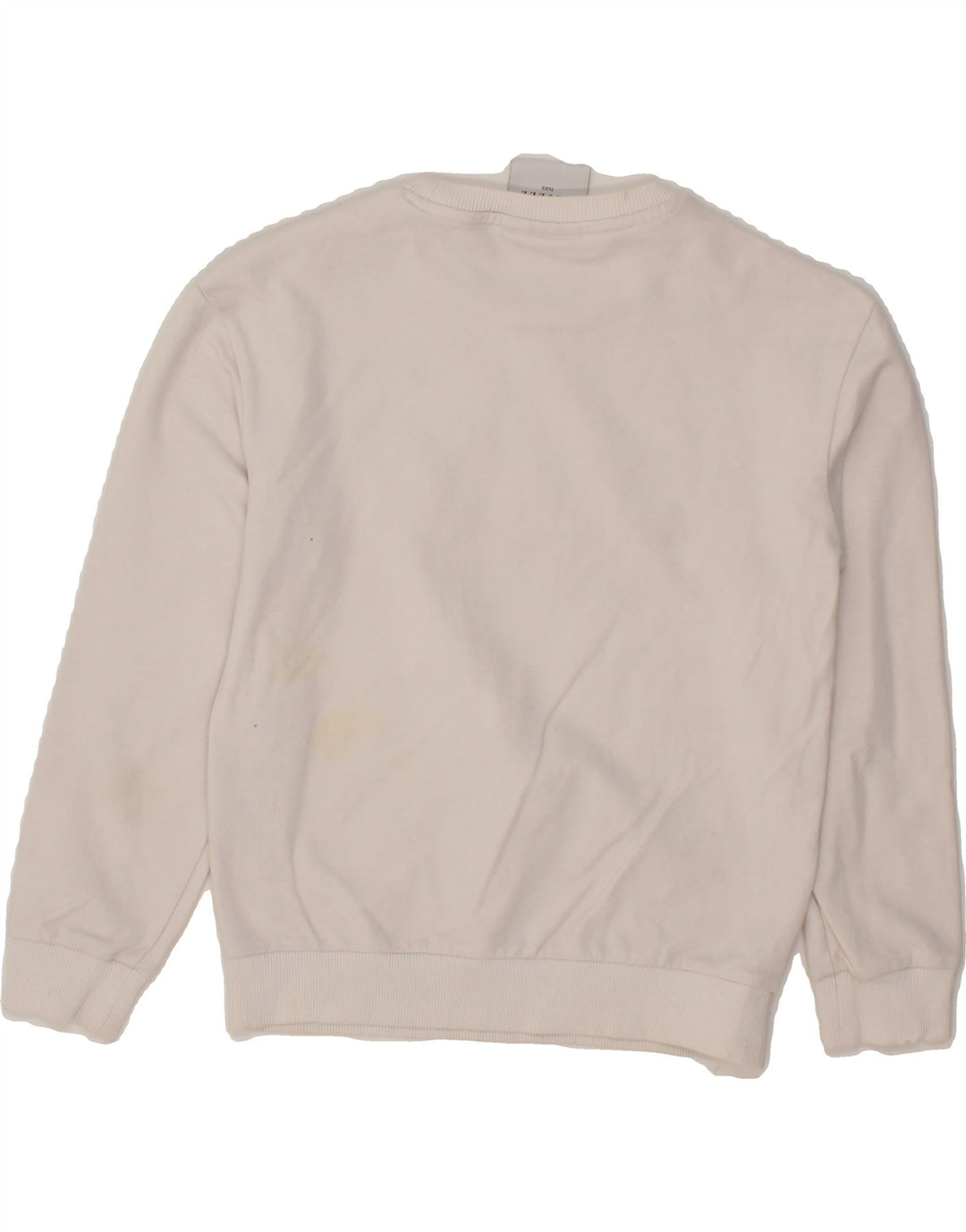 GAELLE Girls Paris Graphic Sweatshirt Jumper 9-10 Years Off White Cotton Vintage Gaelle and Second-Hand Gaelle from Messina Hembry 