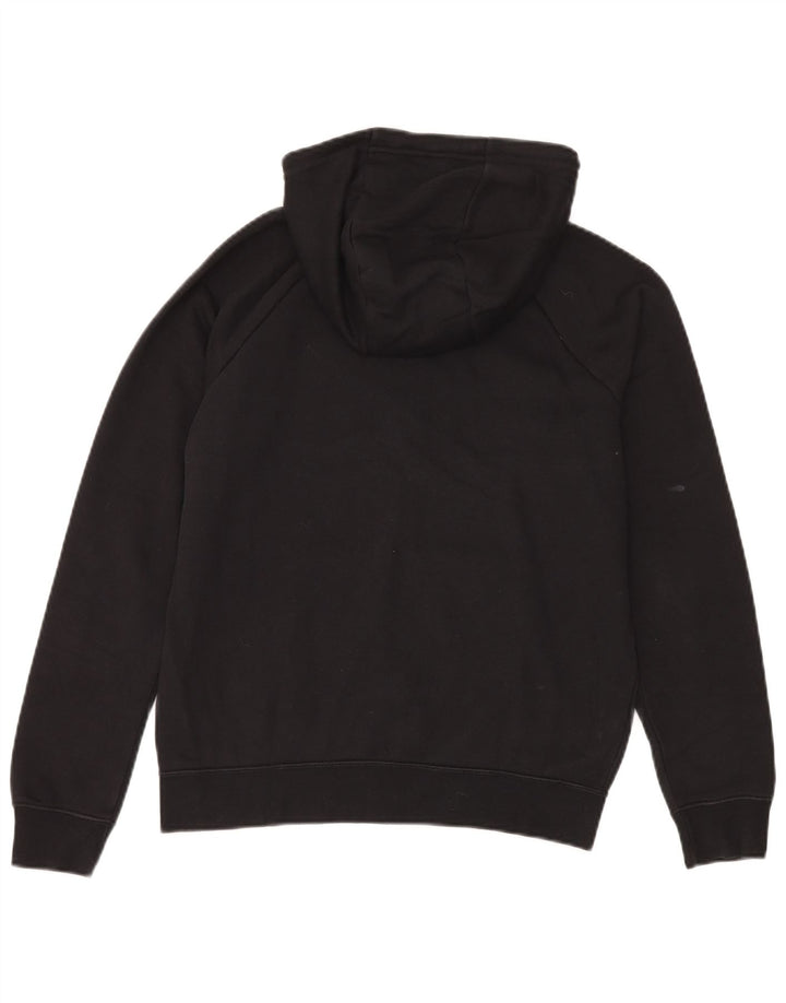 Suéter Nike Masculino Zip com Capuz Pequeno Algodão Preto