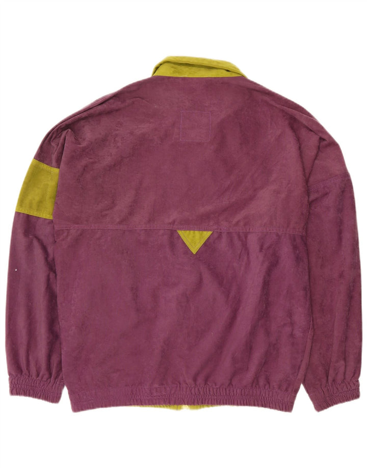 Jaqueta masculina de agasalho GREAT ESCAPES IT 52 grande bloco colorido roxo