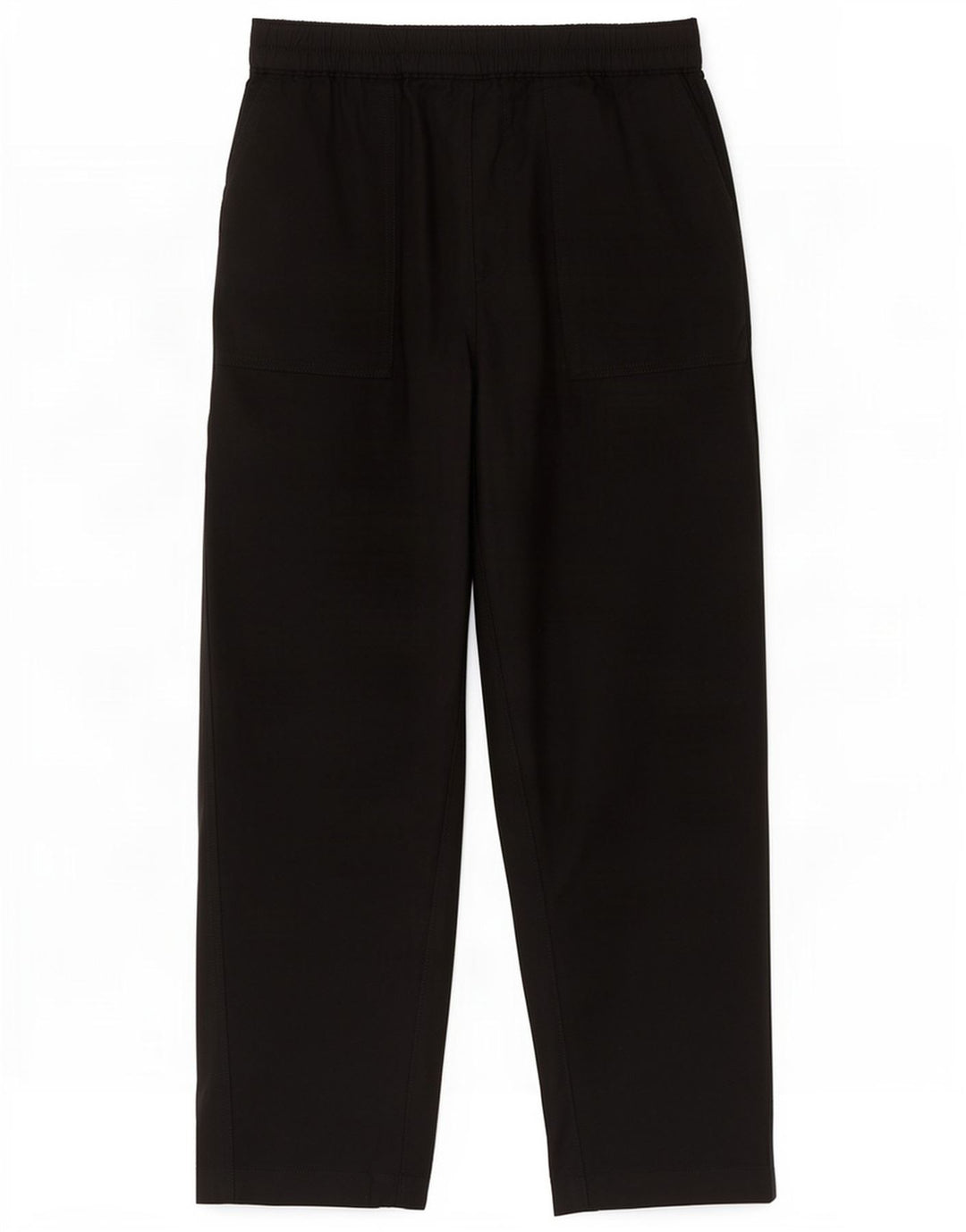 Calças cortadas femininas Marks & Spencer Reino Unido 14 médio W30 L26 preto