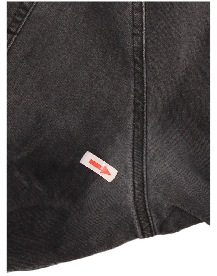 Hugo Boss Masculino Delaware Slim Jeans W38 L34 Cinza Algodão