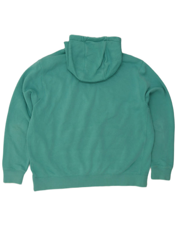 Nike Mens Hoodie Jumper XL Turquesa Algodão