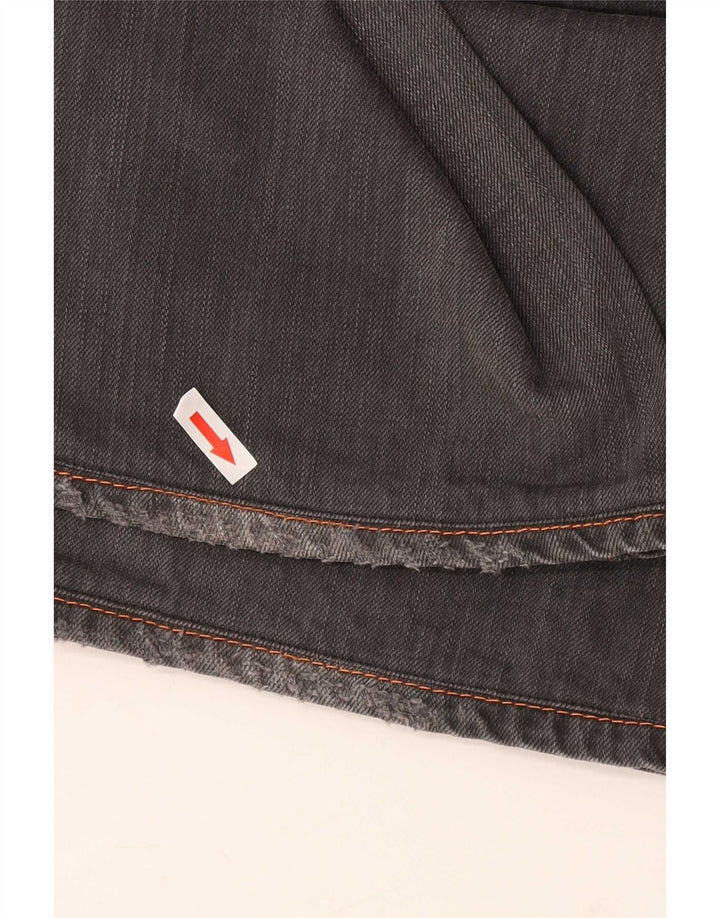 Replay Jeans Bootcut Feminino W26 L27 Algodão Cinza
