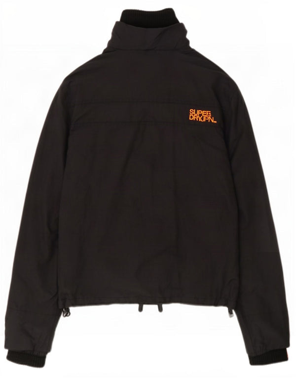 Jaqueta de chuva masculina Superdry Graphic UK 38 médio preto nylon