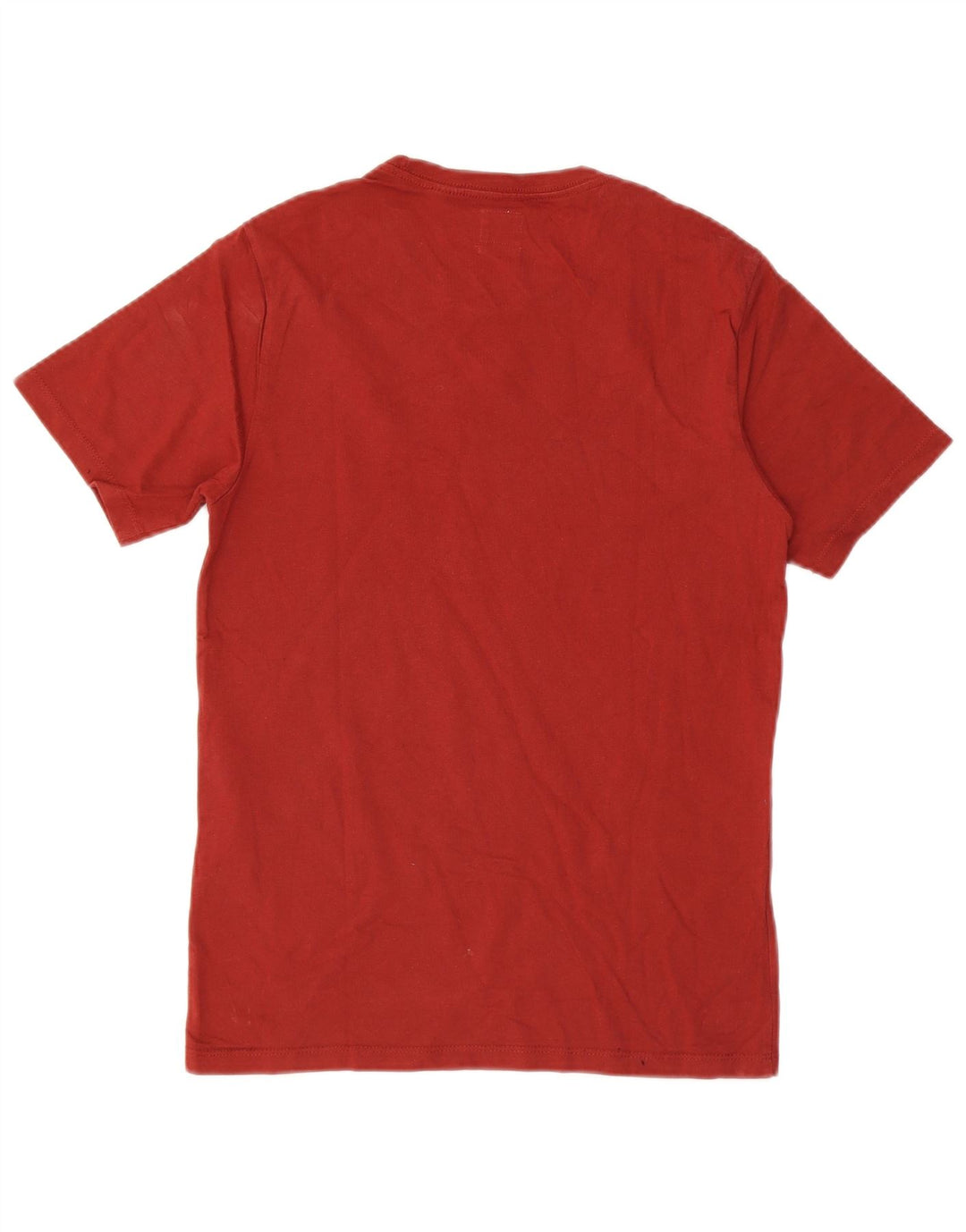 Camiseta masculina padrão LEVI'S pequena de algodão cor de vinho