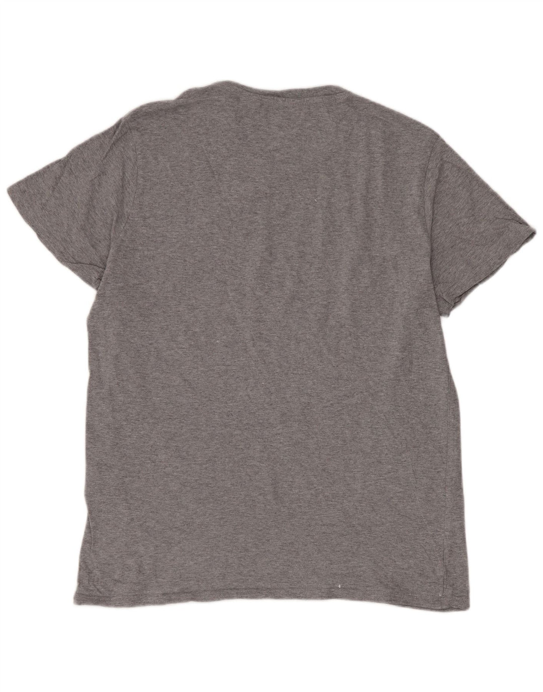 Camiseta gráfica masculina Levi's Top grande de algodão listrado cinza