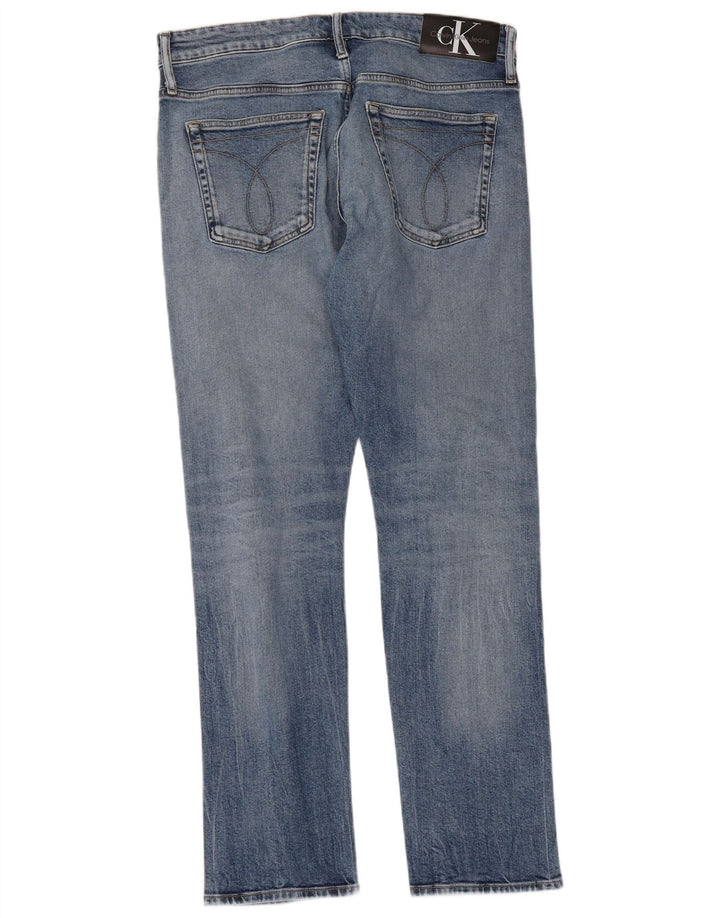 Calvin Klein Jeans Masculino Slim W34 L32 Azul