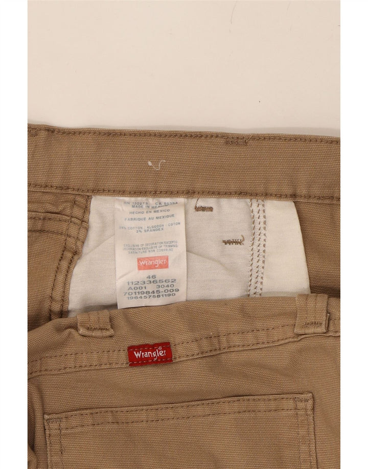 WRANGLER Mens Cargo Shorts W46 3XL  Grey Cotton Vintage Wrangler and Second-Hand Wrangler from Messina Hembry 