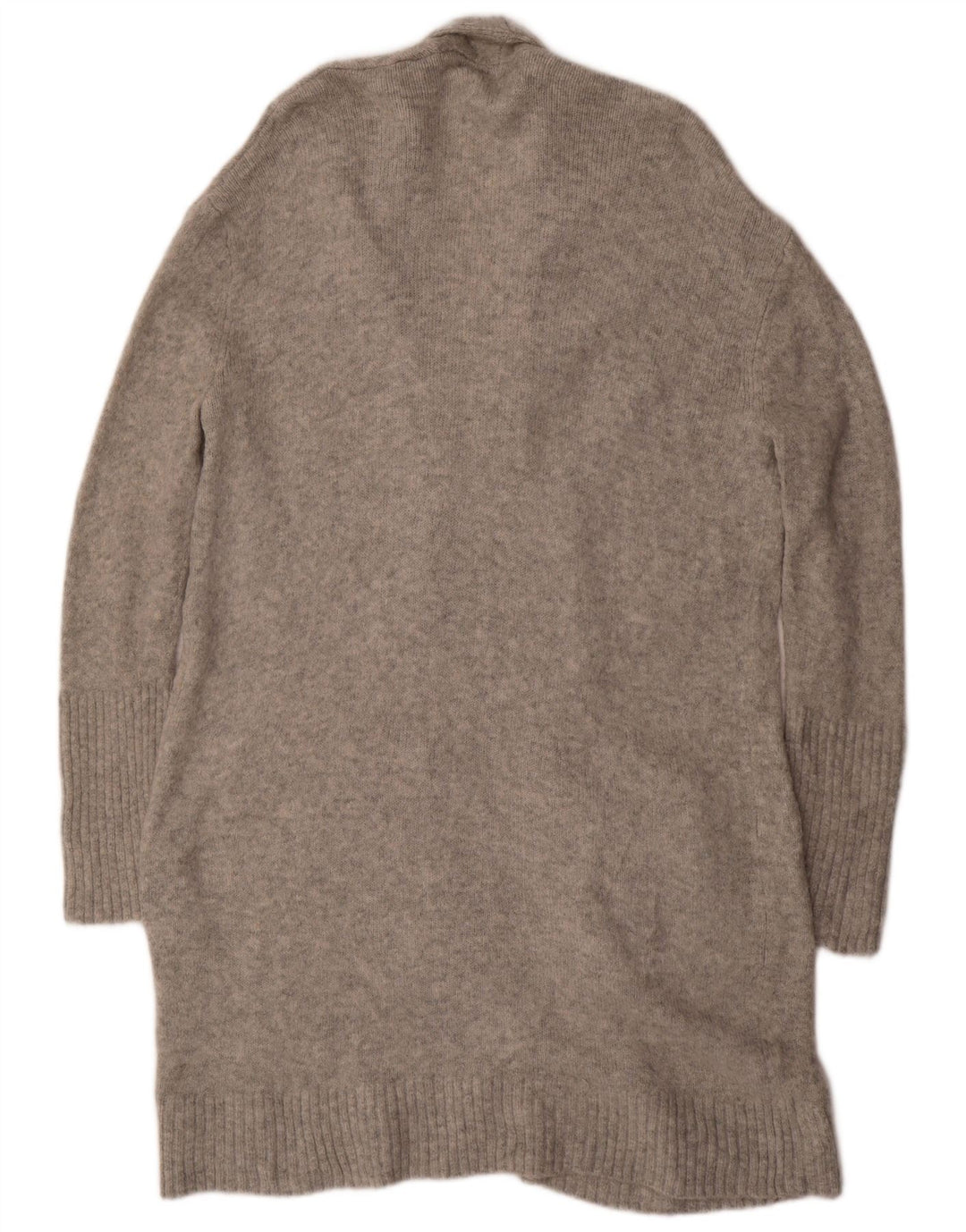 MOSSIMO Suéter feminino oversized com palangre aberto e cardigan Reino Unido 14 cinza médio