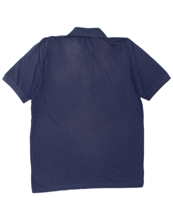 Camisa polo masculina KAPPA XL azul marinho algodão