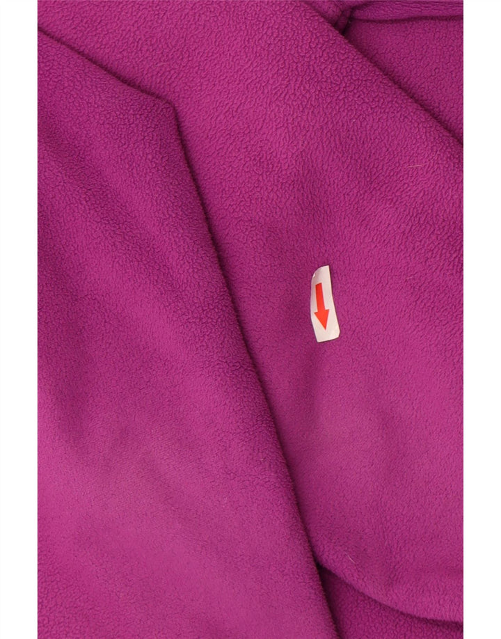 Jaqueta feminina de lã com forro Berghaus UK 12 poliéster roxo médio