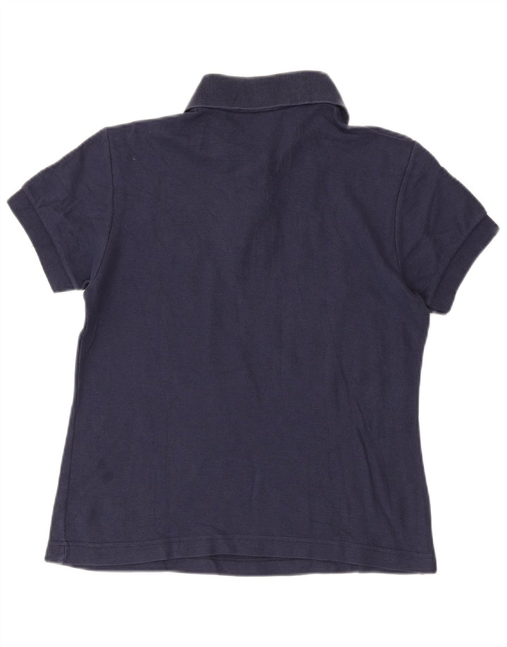 Camisa polo feminina FILA IT 42 algodão azul marinho médio