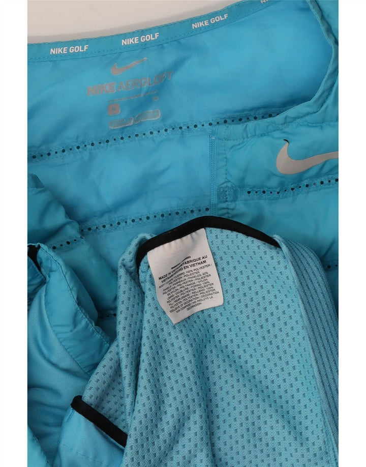Nike Mens Golf Padded Gilet UK 38 Médio Azul Poliéster
