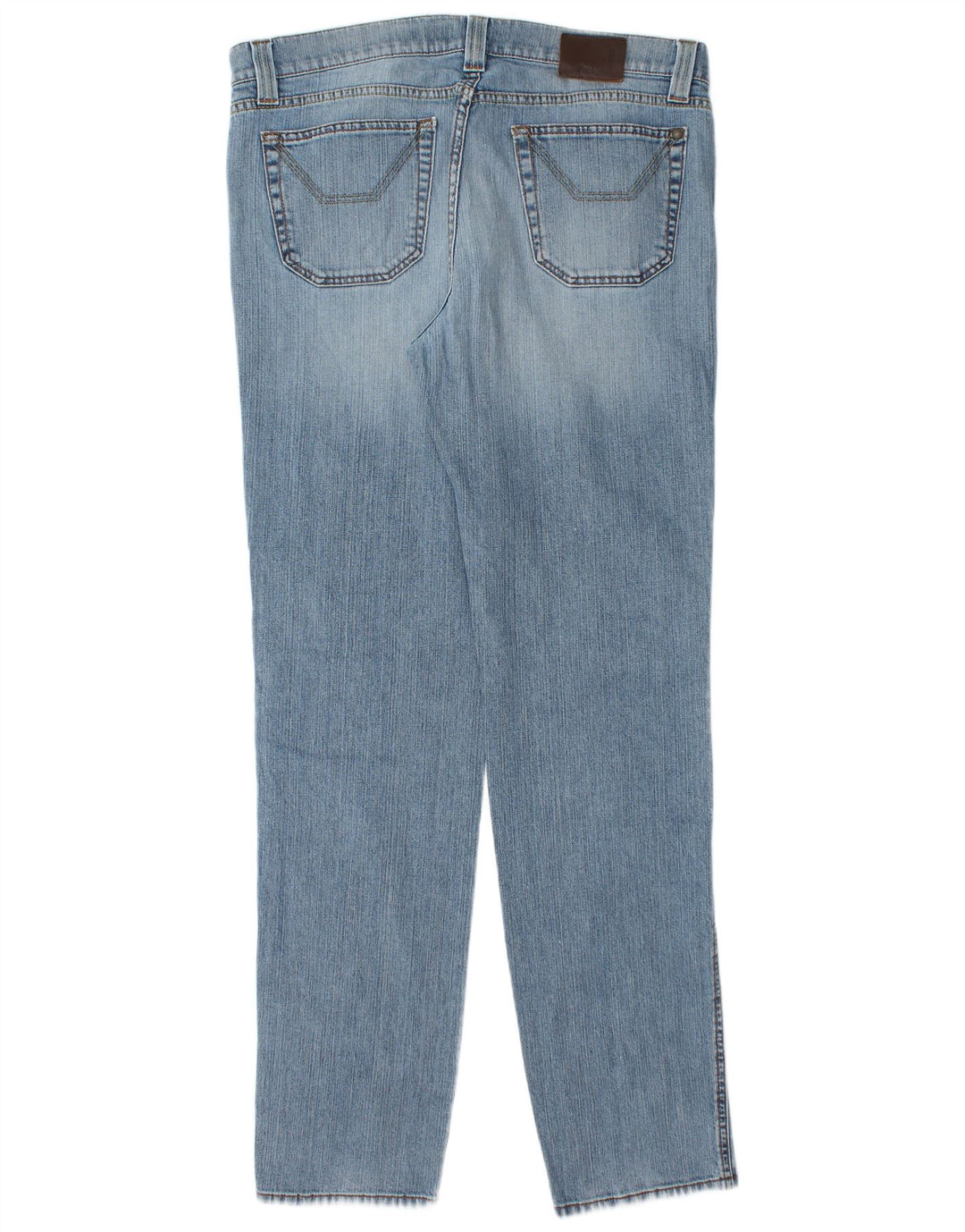 Jeckerson Calça jeans reta masculina W36 L34 algodão azul