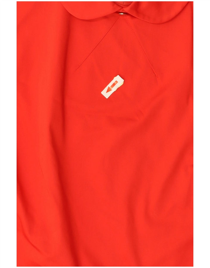 Blusa feminina TED BAKER tamanho 2 pequeno algodão vermelho