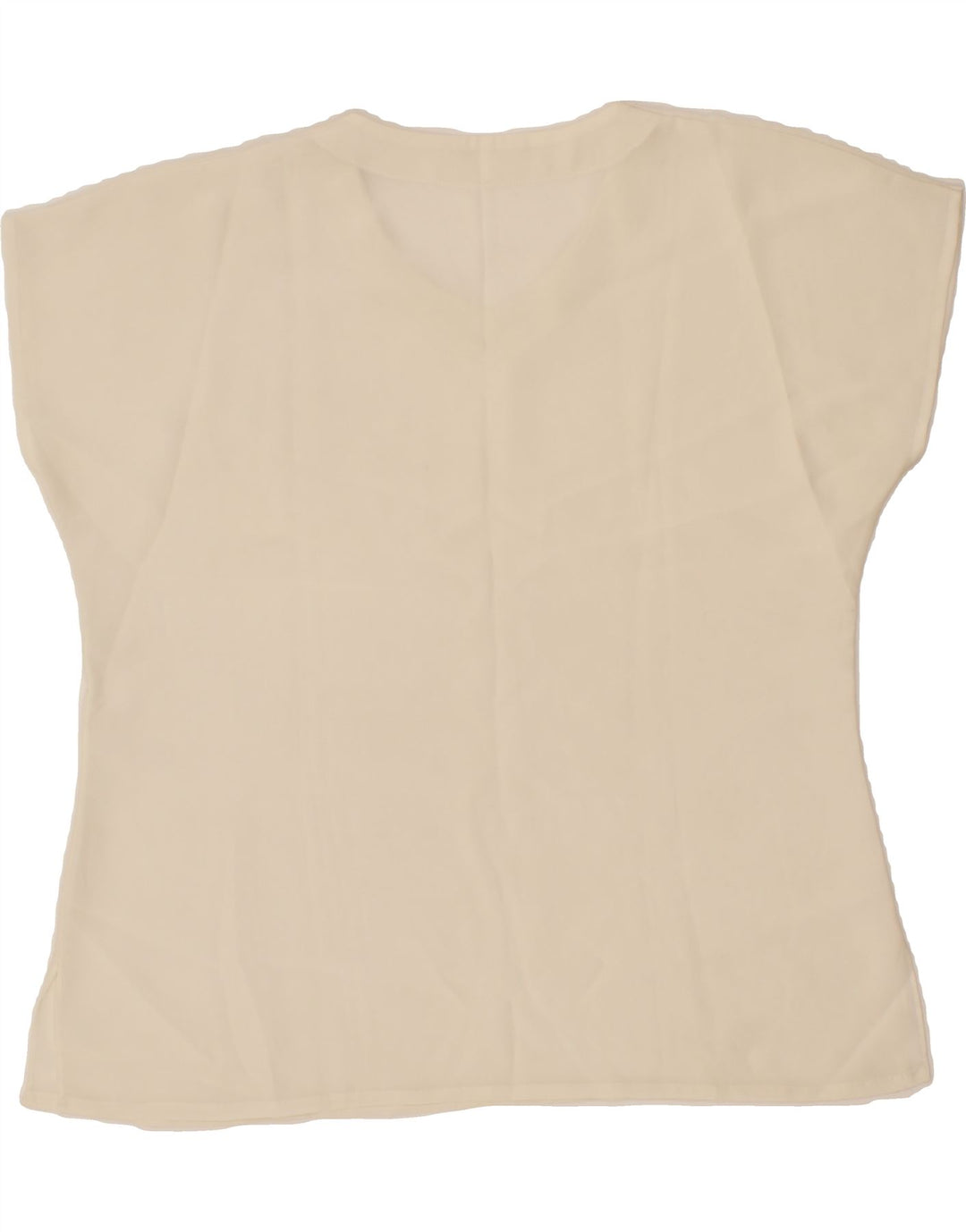 VINTAGE Womens Blouse Top UK 20 2XL Off White Vintage Vintage and Second-Hand Vintage from Messina Hembry 