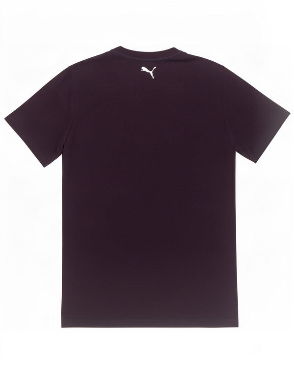 Camiseta masculina Puma Graphic Top Médio Algodão Azul Marinho
